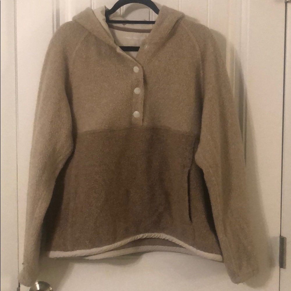Outdoor Voices MegaFleece Button-Up Hoodie